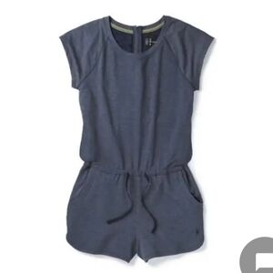 Smartwool Women's Short Sleeve Romper - Blue Gray